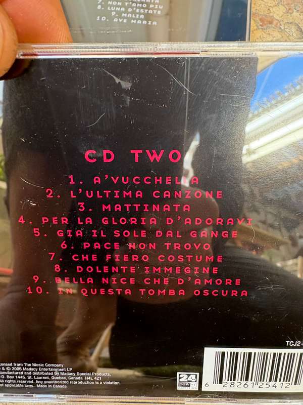 Luciano Pavarotti the greatest tenor of all time dvd with 2 cd box set