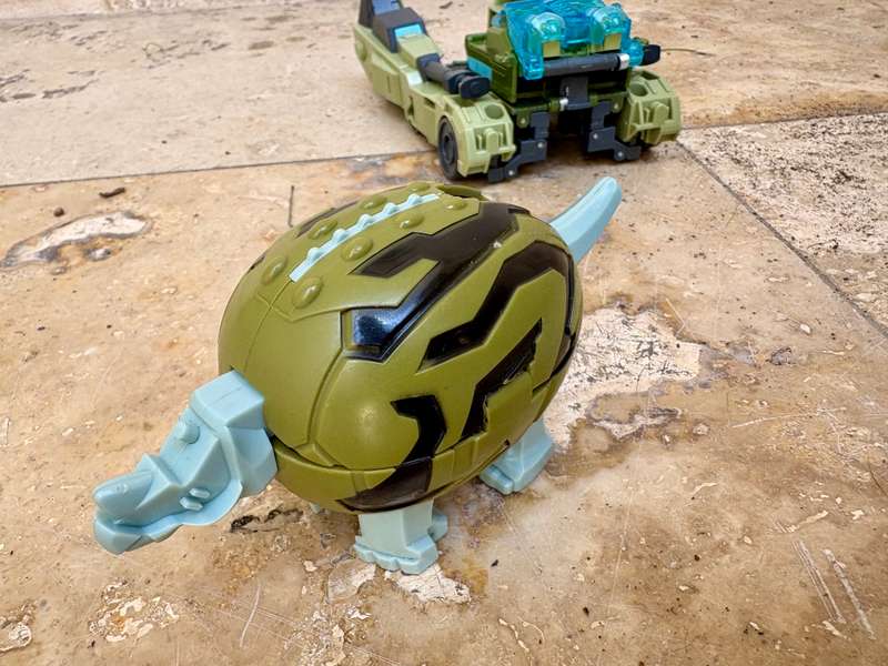 Transformer cyberverse figure , bakugan rhino egg pair