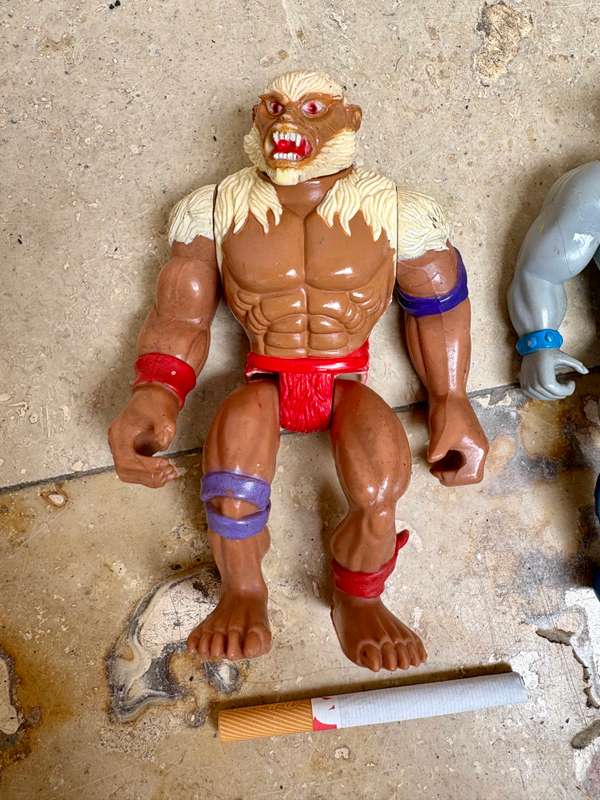Thundercats 1985 Panthro and Monkian Vintage Figure pair