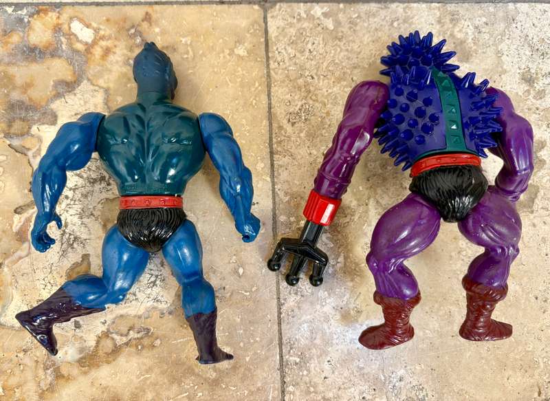 Webstor Masters Of The Universe  He-Man and he man Spikor  classic figure pair