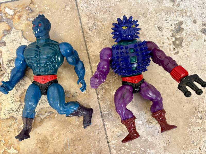 Webstor Masters Of The Universe  He-Man and he man Spikor  classic figure pair