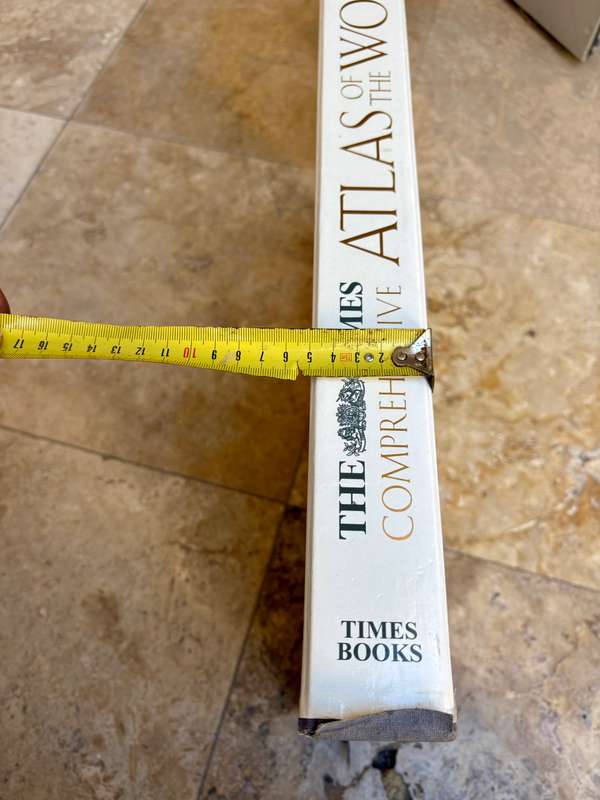 The times comprehensive atlas of the world eleventh edition , large reference atlas