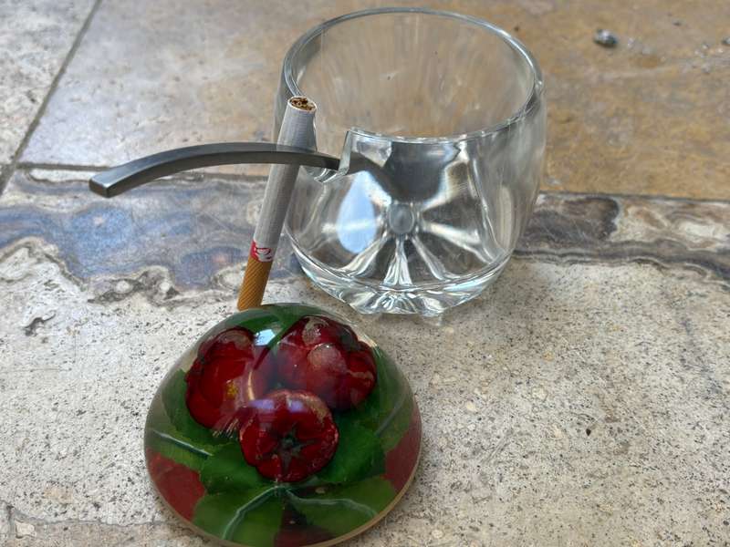 Vintage Jam jar Perspex lucite cherries