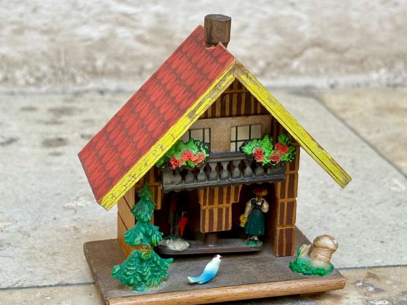 Vintage weather house made in Germany