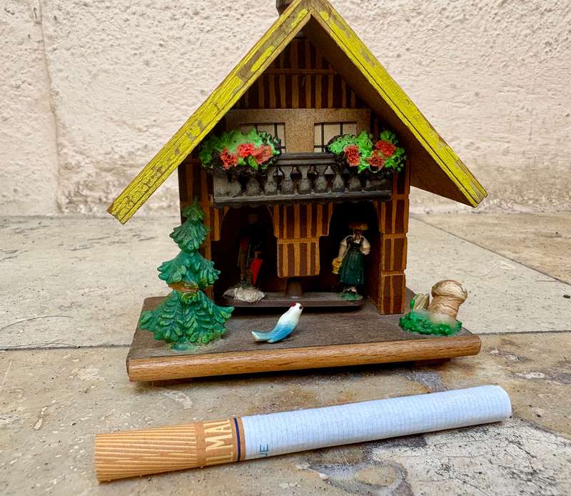 Vintage weather house made in Germany