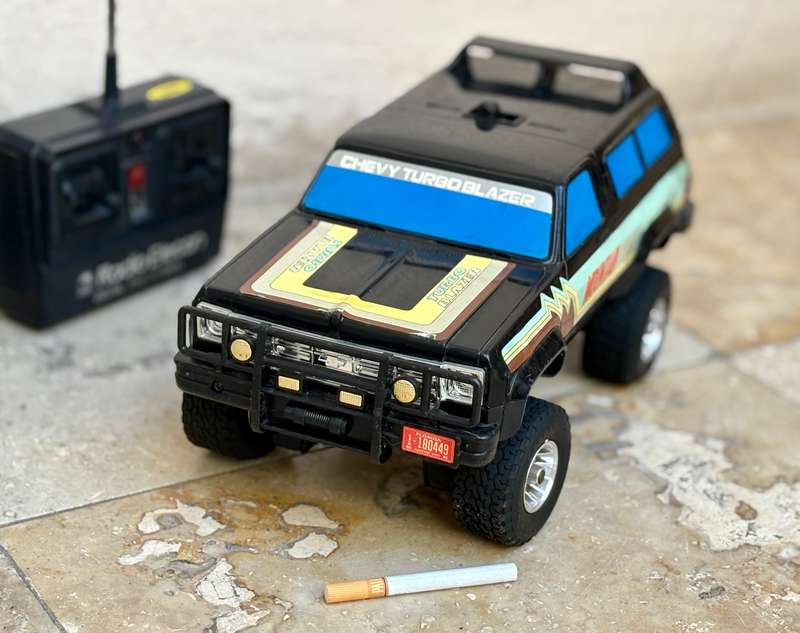 1981 Shinsei radio control Electron vintage Mountain Man Chevy Blazer car