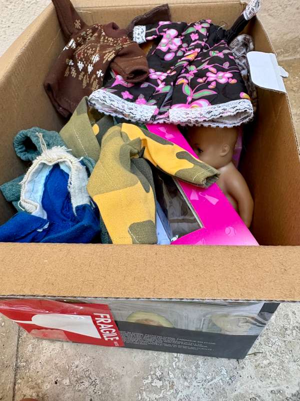 Vintage Barbie doll , sports girl Diana doll pair with lots of extra clothes baseball fun