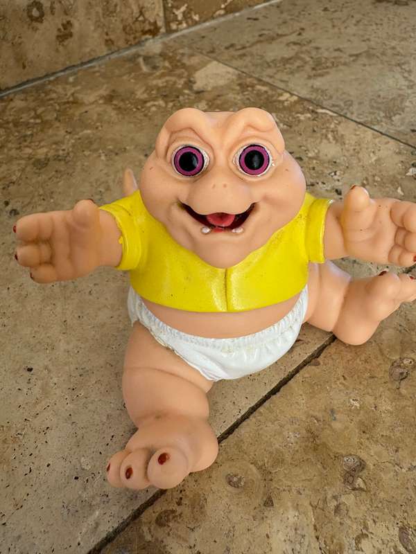 Vintage Dinosaurs Baby Sinclair Figure 1991