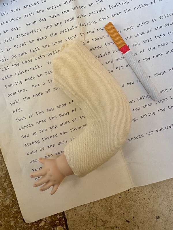 Hannahs porcelain doll assembly kit , or can be used for spares