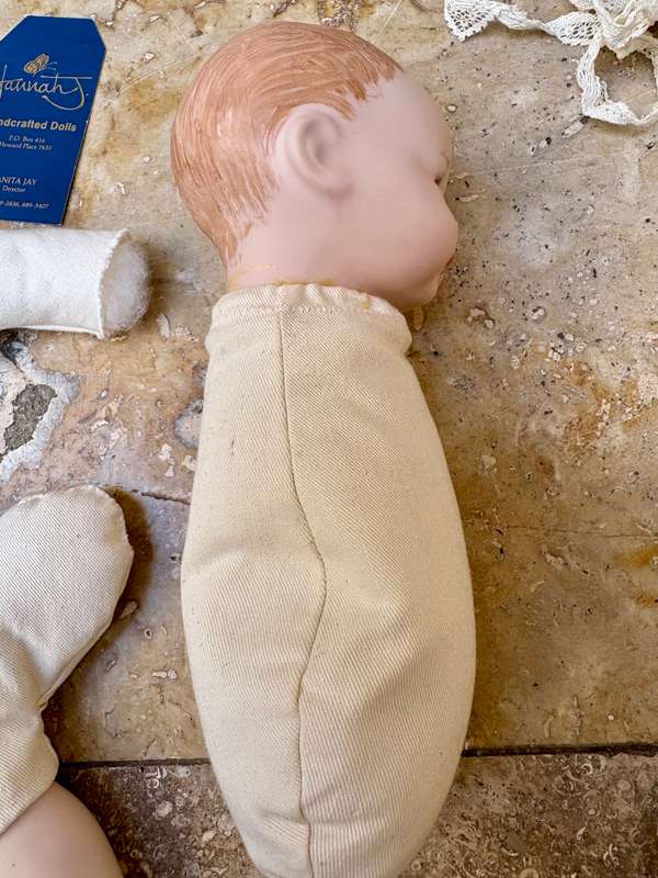 Hannahs porcelain doll assembly kit , or can be used for spares