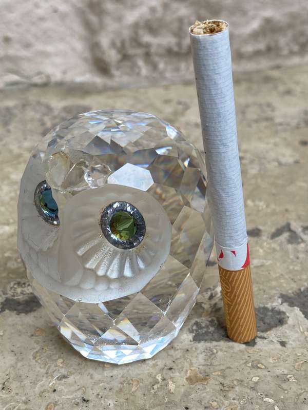 Swarovski Crystal Owl 6cm