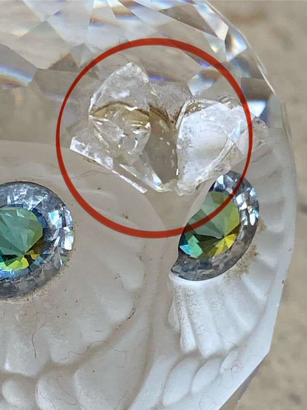 Swarovski Crystal Owl 6cm