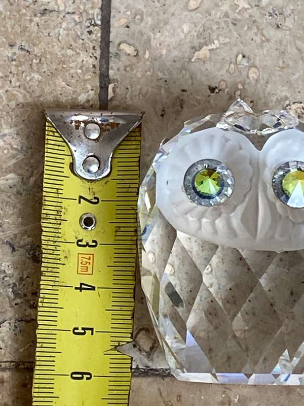 Swarovski Crystal Owl 6cm