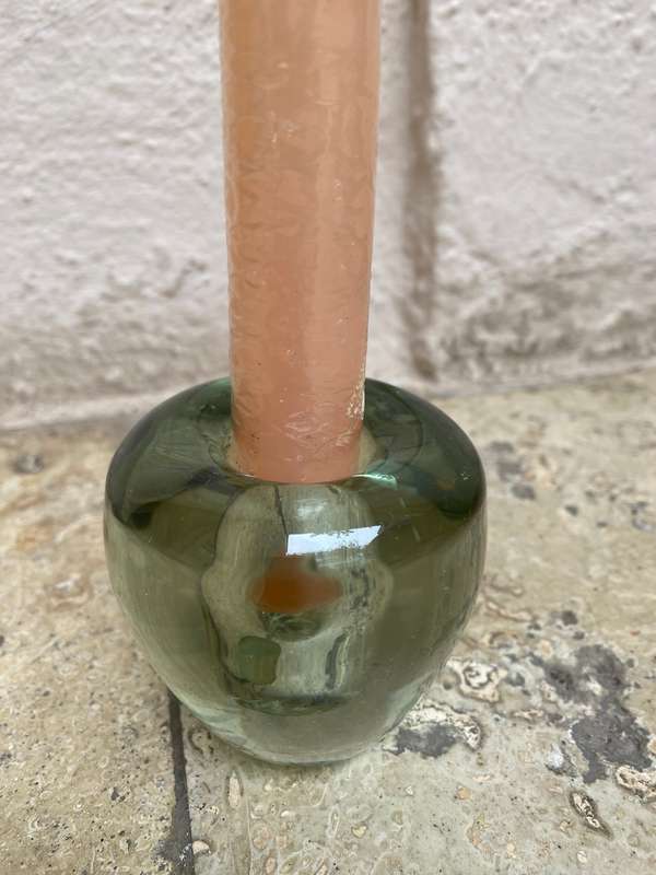 Ngwenya glass candle holder