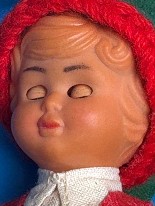 Vintage Portuguese Doll pair  Dressed Traditional Madeira  Costume sleeping eyes