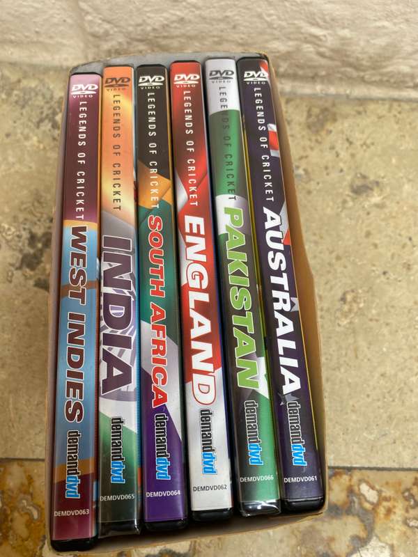 Legends of cricket 6 dvd box set