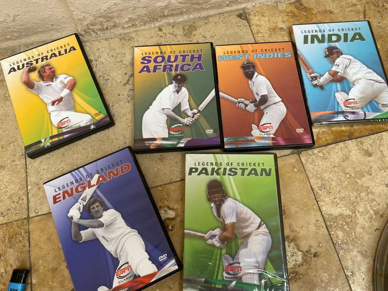 Legends of cricket 6 dvd box set