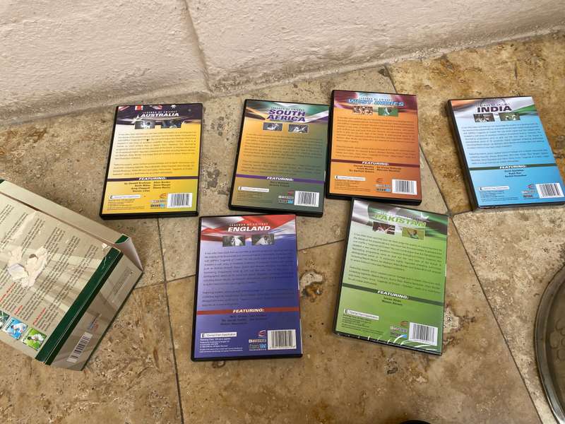 Legends of cricket 6 dvd box set