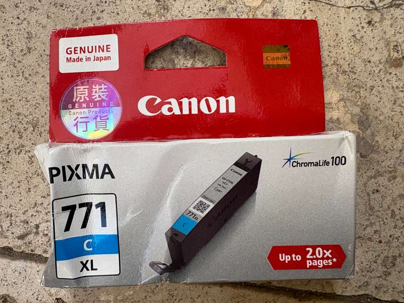 Canon Pixma 771 XL ink cartridge