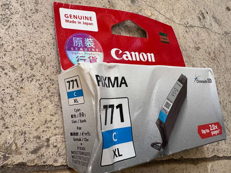 Canon Pixma 771 XL ink cartridge