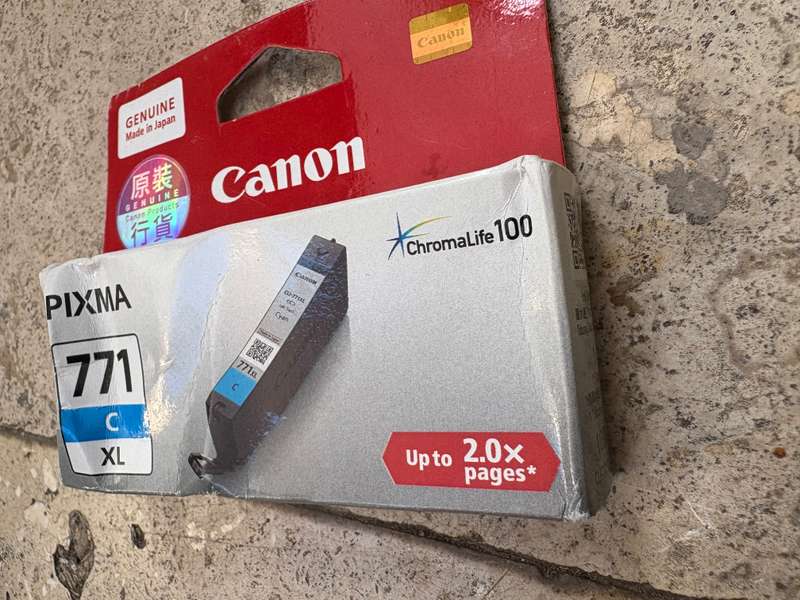 Canon Pixma 771 XL ink cartridge