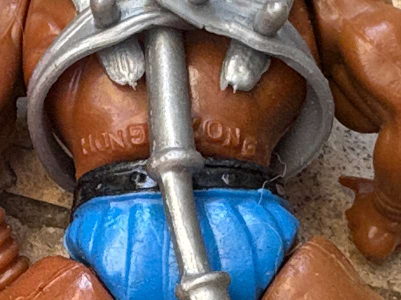 Vintage action figures pair Hong Kong