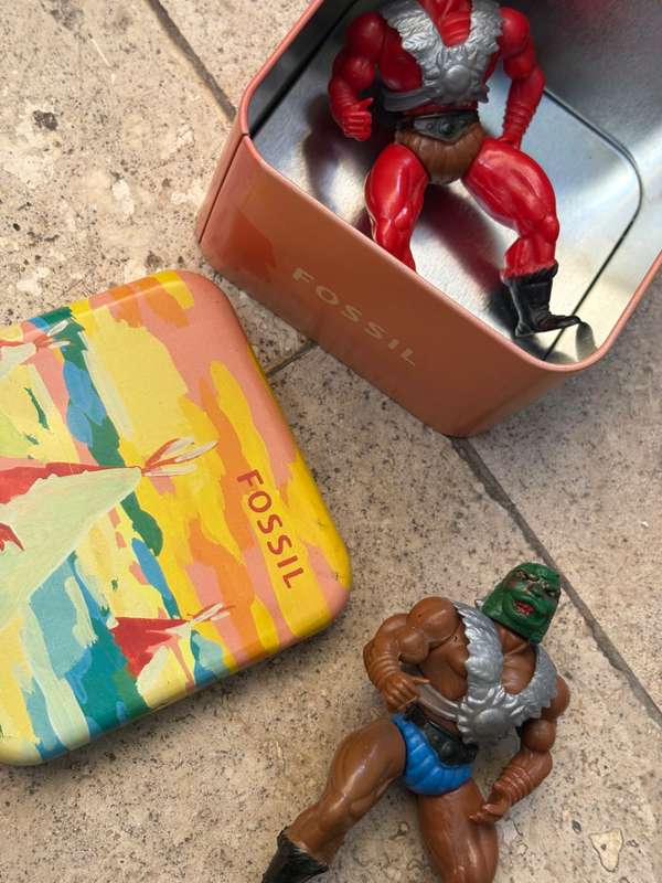 Vintage action figures pair Hong Kong