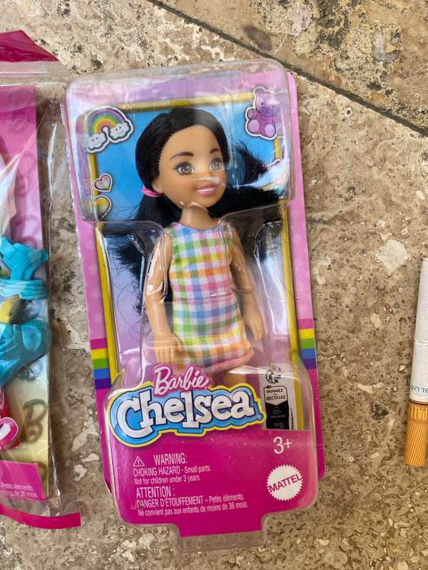 Barbie Chelsea doll with Barbie fashion pack