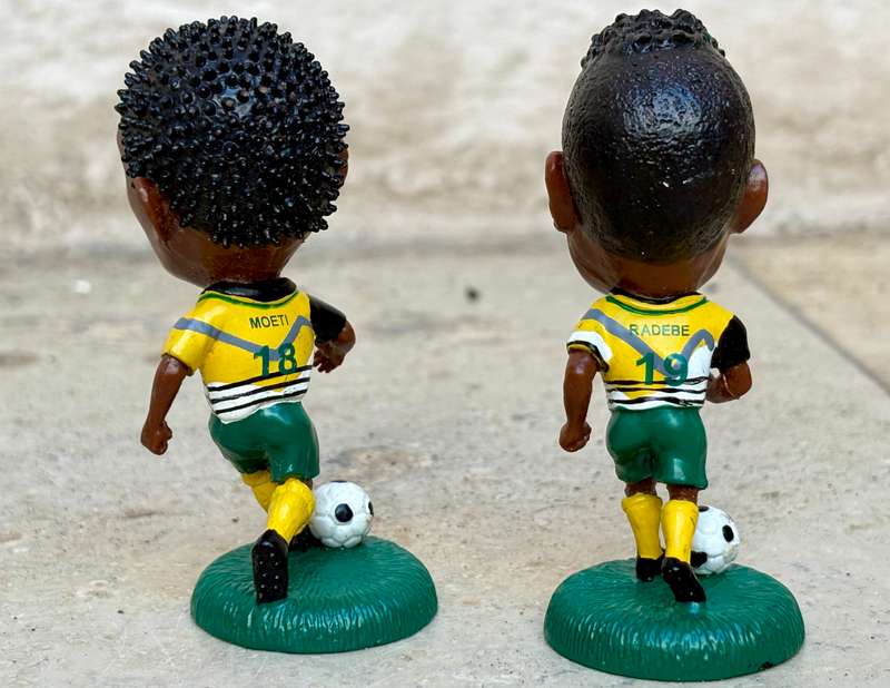 Soccerstarz - South Africa John Moeti and Lucas Radebe  football figure pair