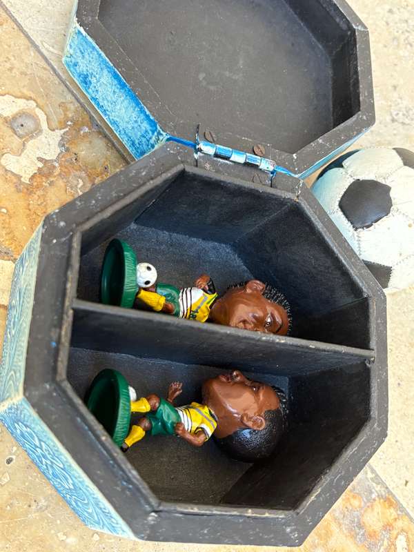 Soccerstarz - South Africa John Moeti and Lucas Radebe  football figure pair