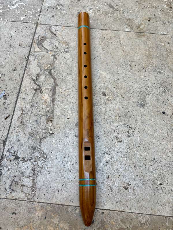 Native American wood flute 45cm
