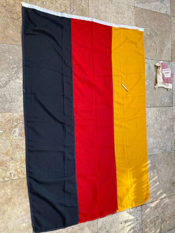 German cotton flag 95cm x 145cm