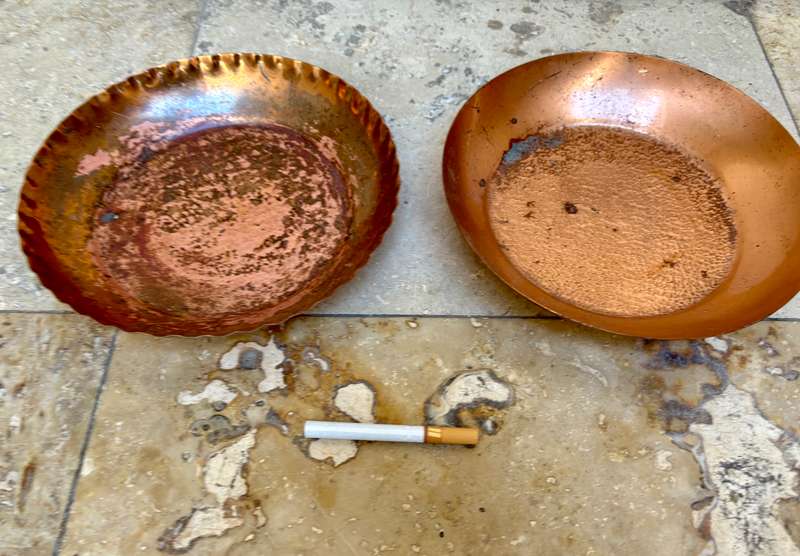Vintage Mitchel Rose  copper plate pair Rhodesia