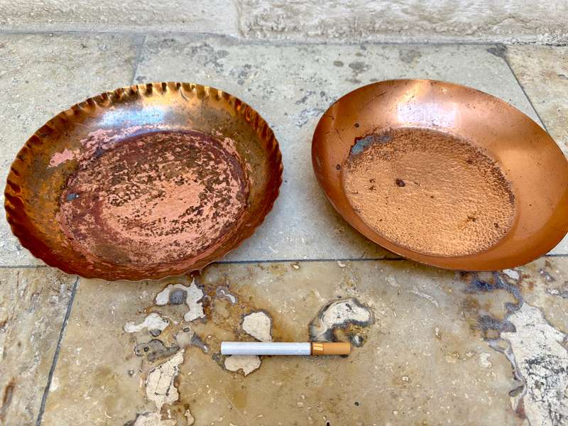 Vintage Mitchel Rose  copper plate pair Rhodesia