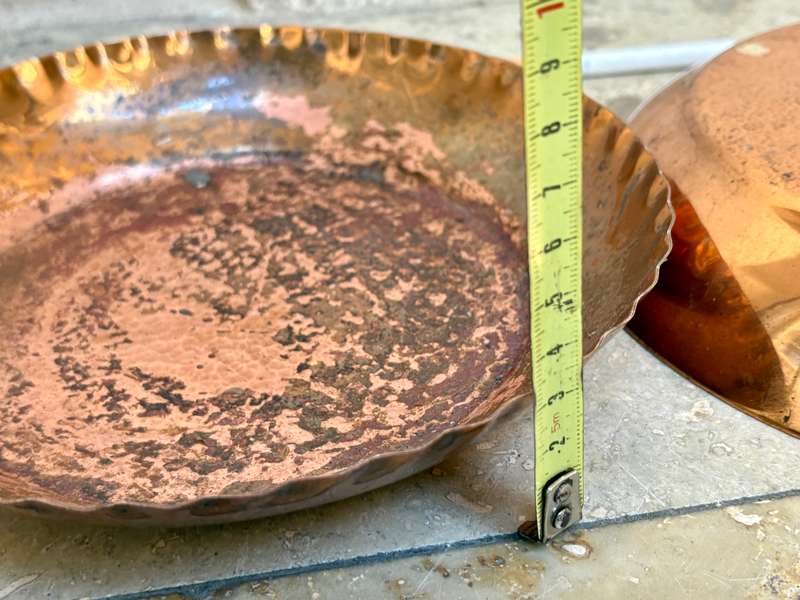 Vintage Mitchel Rose  copper plate pair Rhodesia