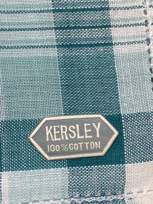 Vintage kersley pair of handkerchiefs 100% cotton