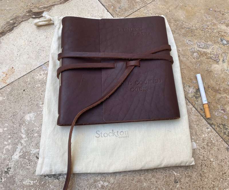 Stockton Goods The Richardson leather photo book album