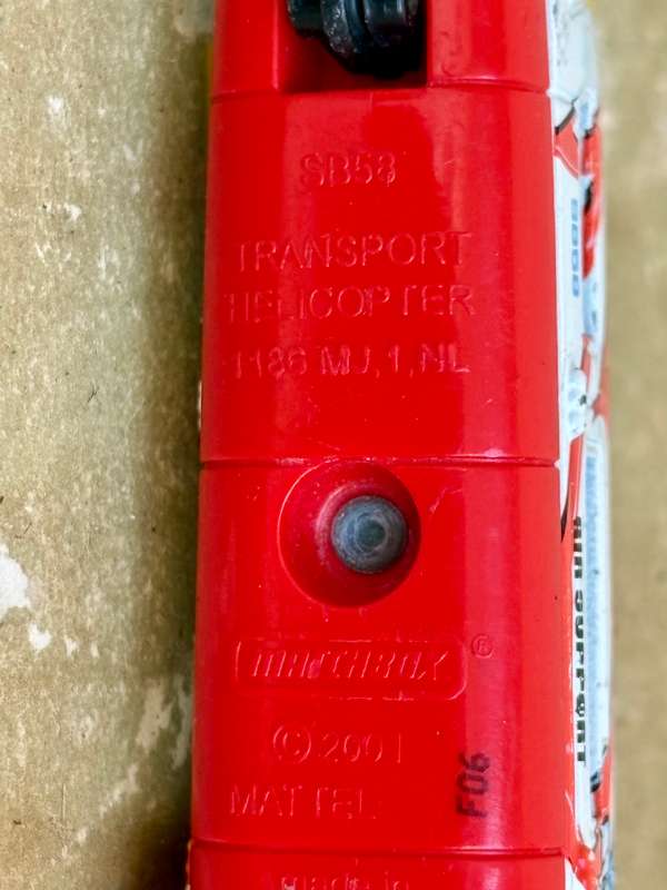 Vintage fisher price airport with old diecast transporter helicopter tlc