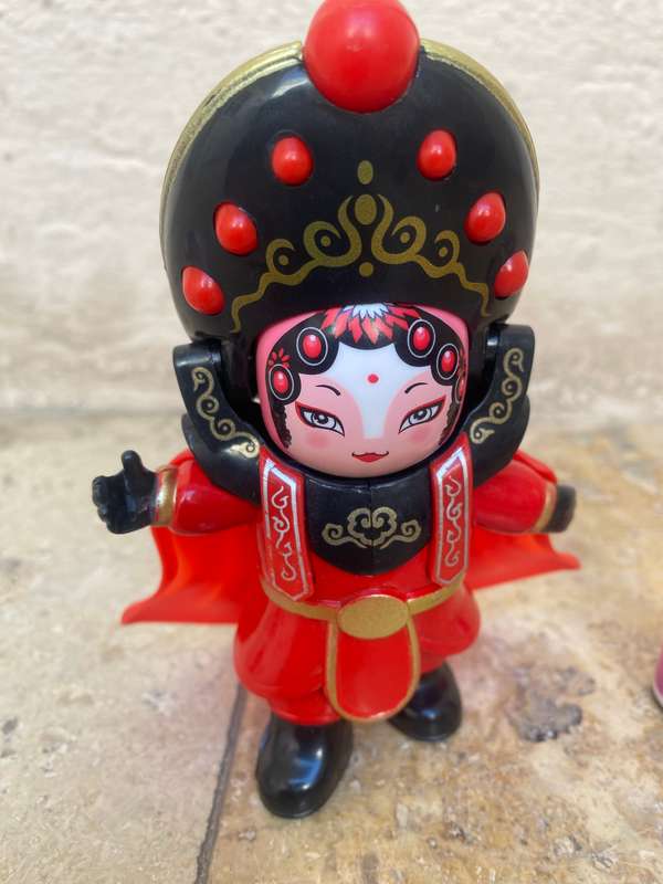 Chinese Sichuan opera face changing doll 4 faces hanging doll