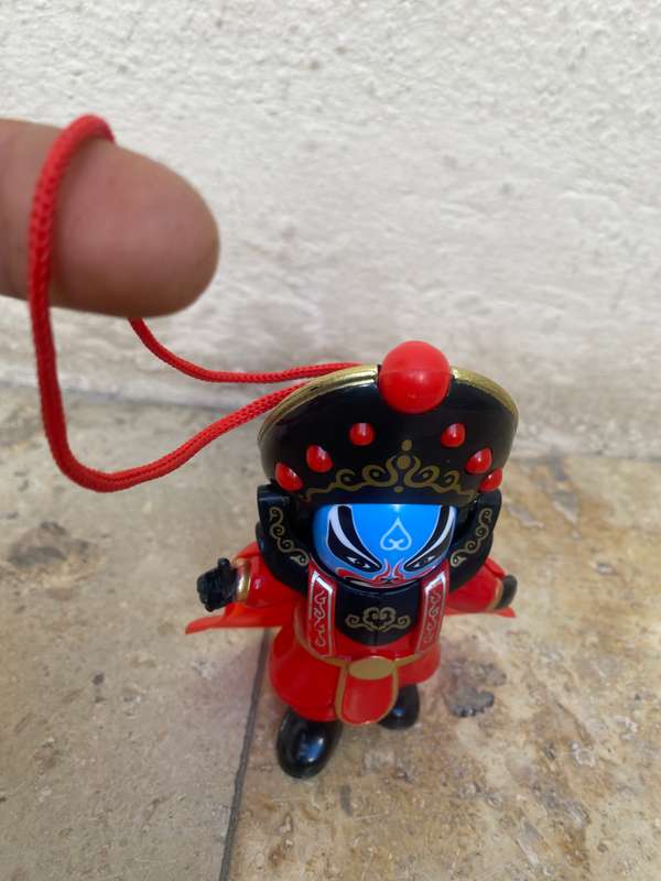 Chinese Sichuan opera face changing doll 4 faces hanging doll