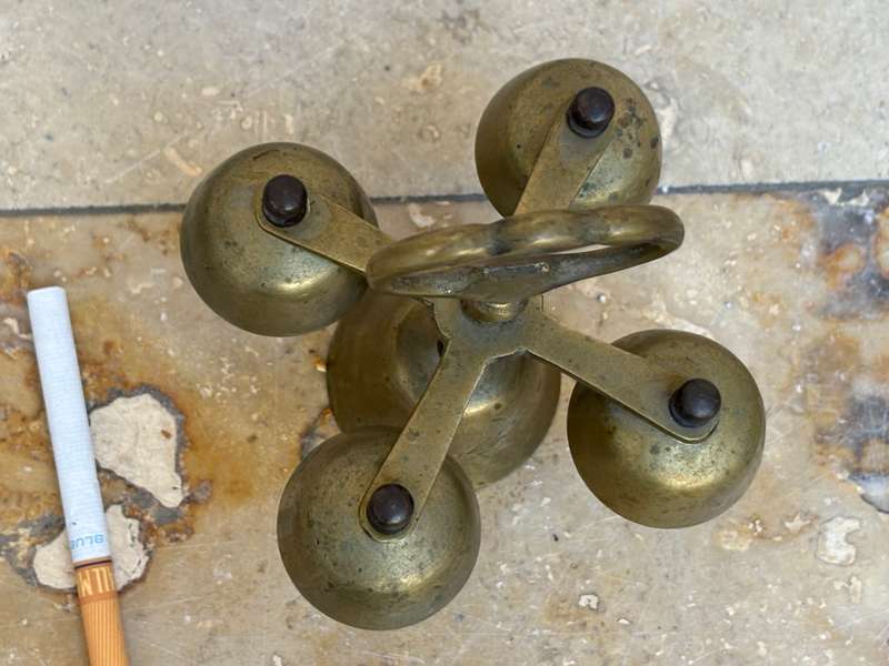 Vintage brass bells 5 in 1 Hong Kong
