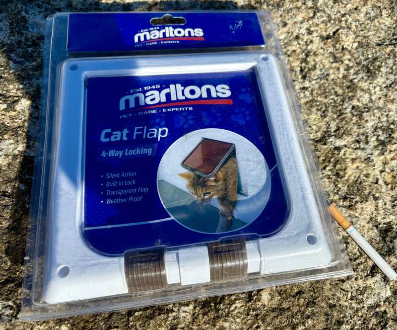 Marltons Cat Flap 4 Way Locking
