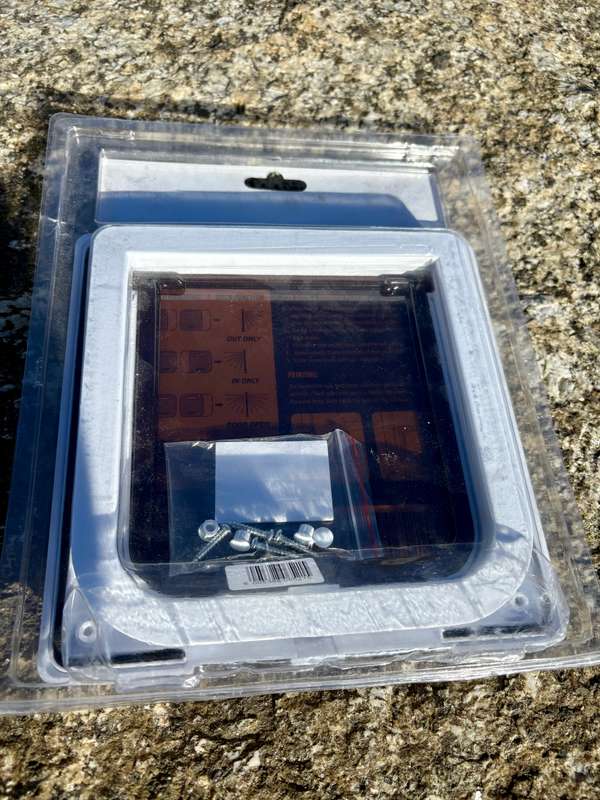 Marltons Cat Flap 4 Way Locking