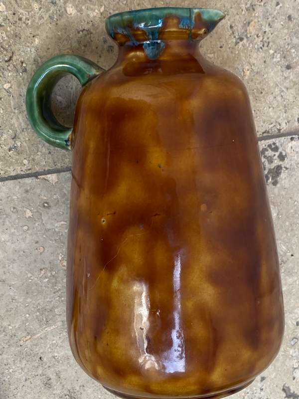 Vintage Royal doulton Kingsware style stoneware whiskey decanter 3d character