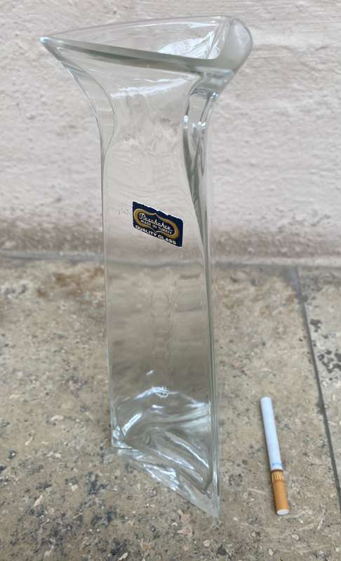 pasabahce Tall vase quality glass Turkey