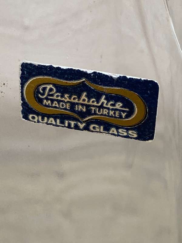 pasabahce Tall vase quality glass Turkey