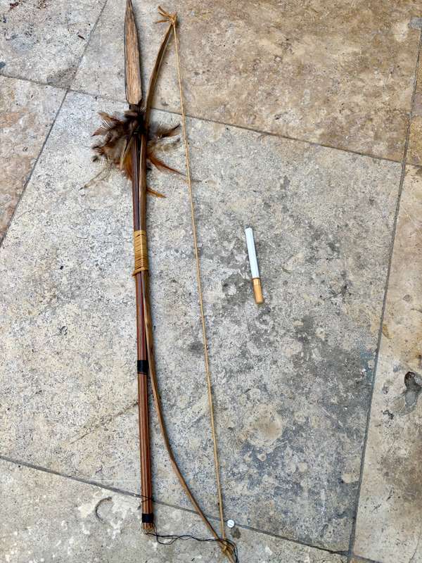 Bamboo bow and arrow 60 cm