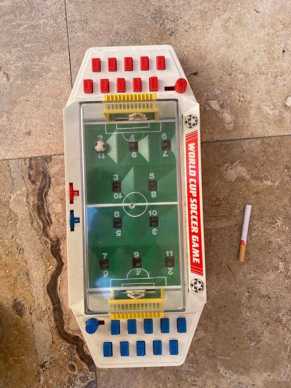 Vintage Playwell World Cup soccer game 1986