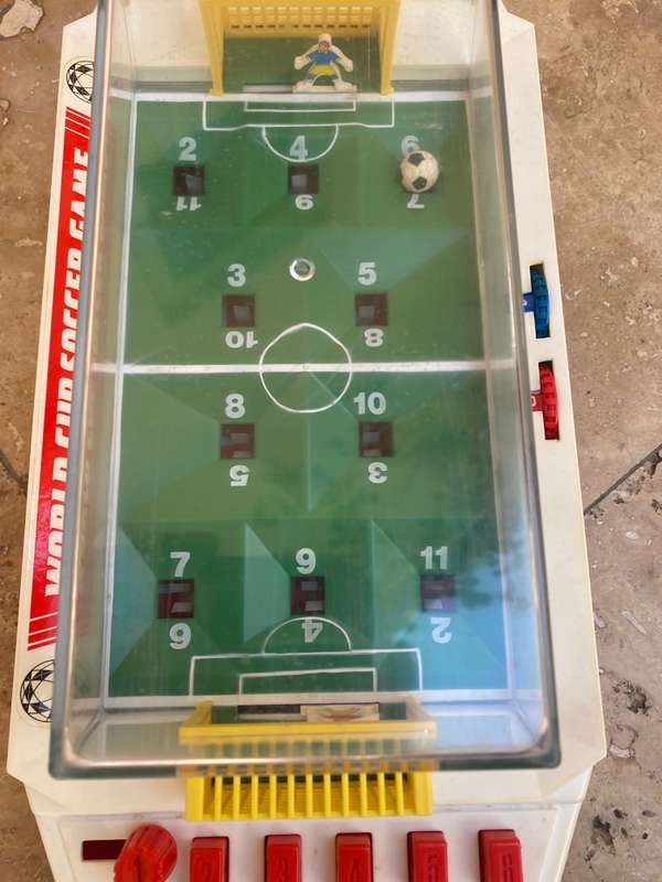 Vintage Playwell World Cup soccer game 1986