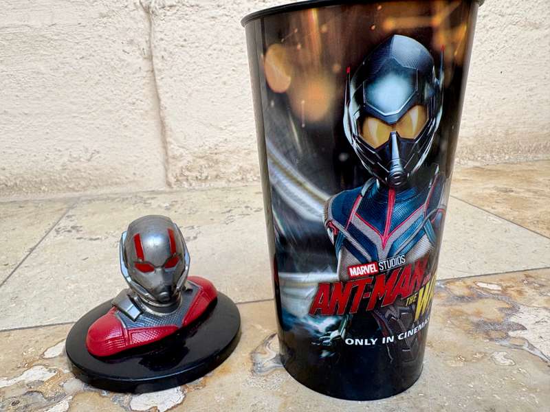 Marvel ant man and wasp movie 2018 cinemas theatres movie cup topper